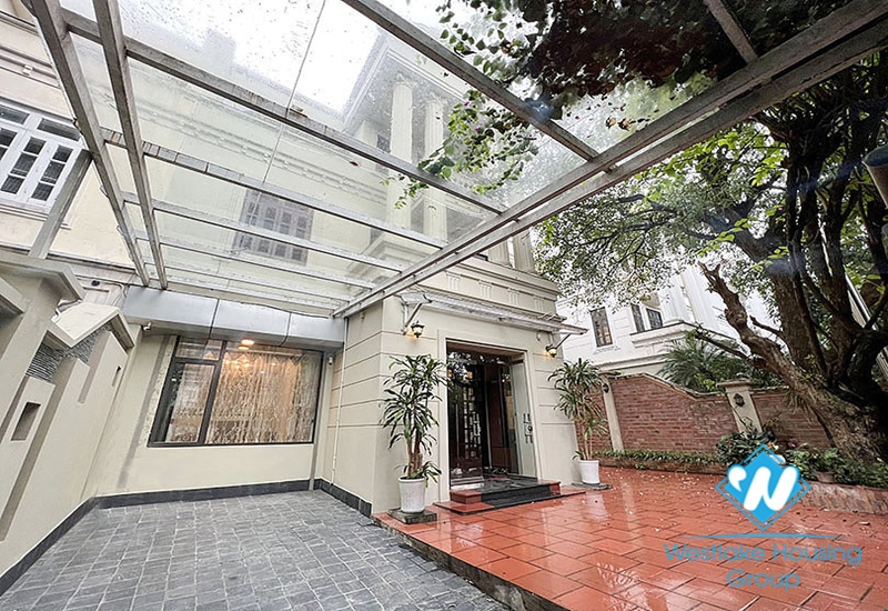 Huge garden house for rent in Ciputra Compound, Tay Ho